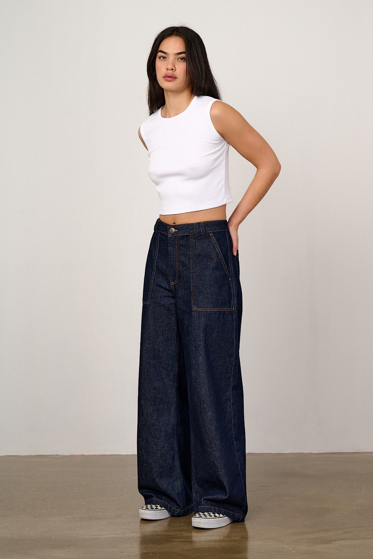 Rue - Tank Top Organic Cotton in White