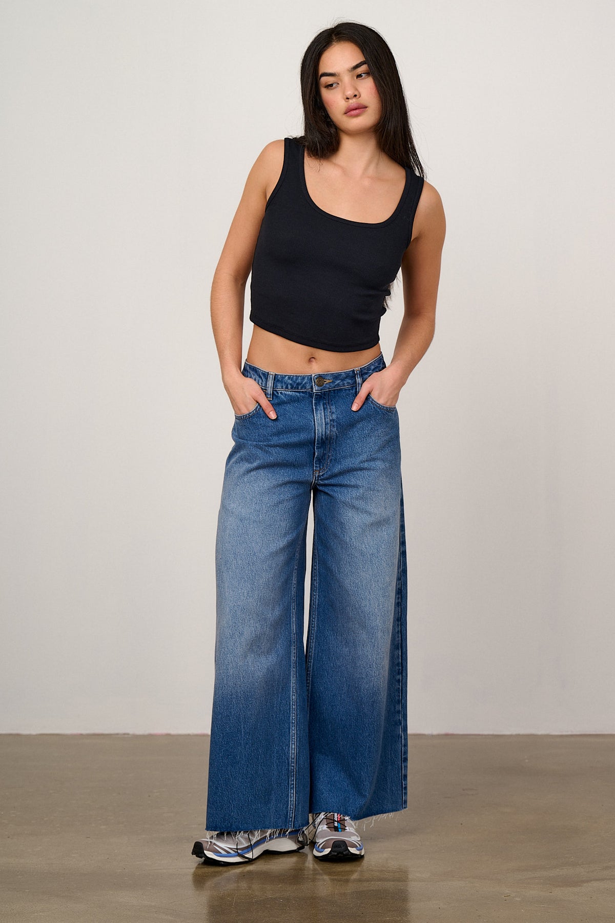 Eden - Vest Organic Cotton in Black