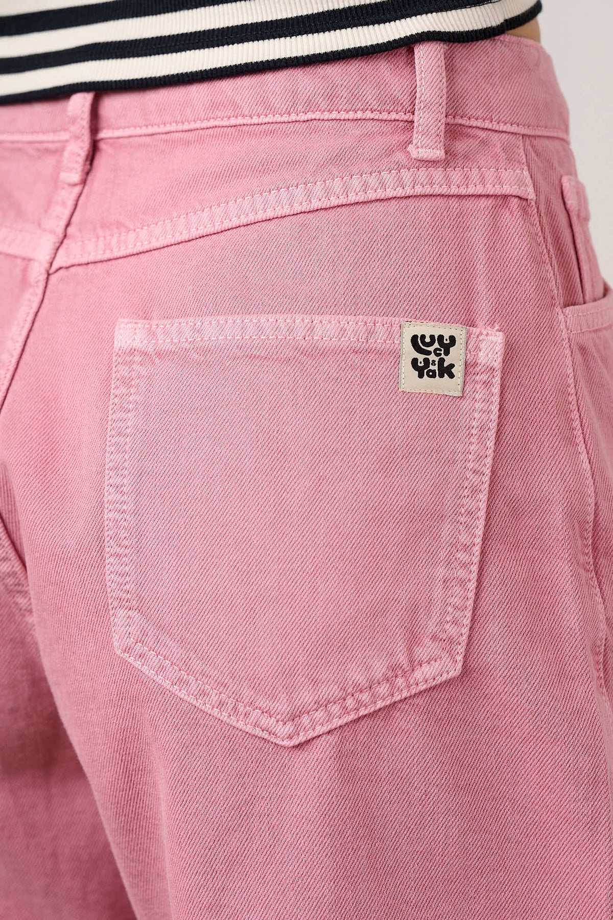 Lexi - Denim Short in Cashmere Rose Wash