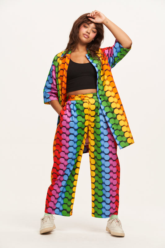 Murphy - Jacket Organic Cotton in Good Vibrations Print