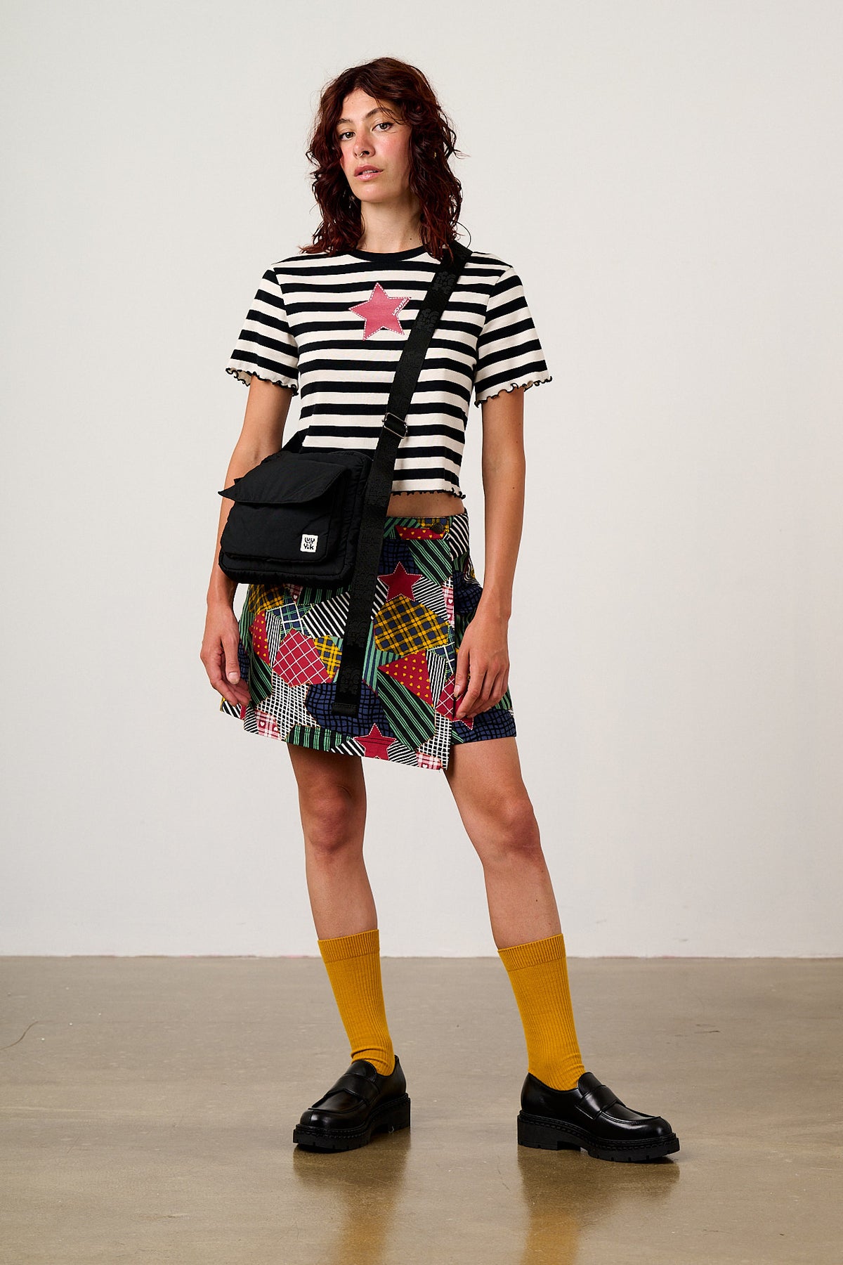 Maddox - Crossbody Bag Recycled Polyester in Black