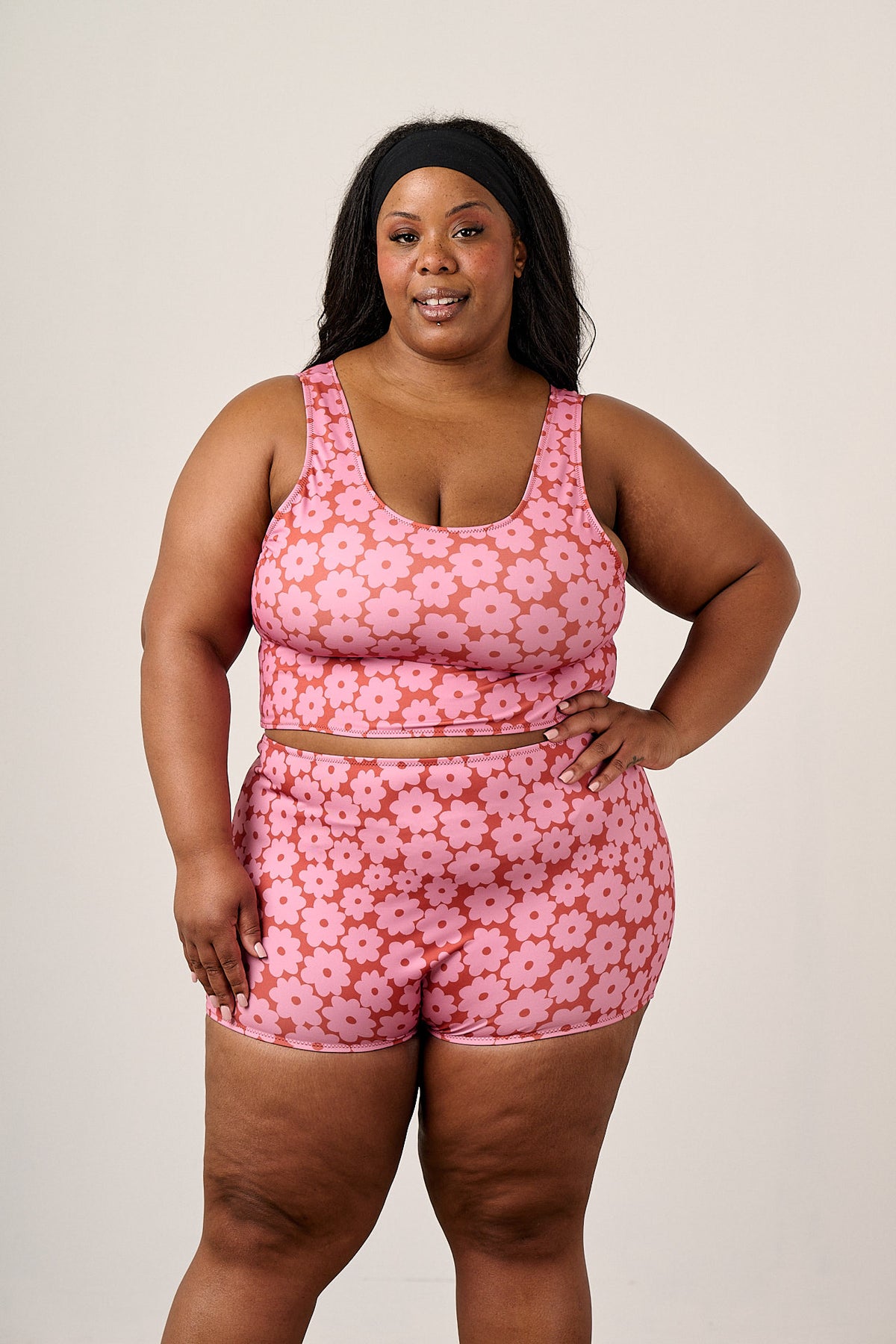 Monte - Bikini Shorts Recycled Polyester in Coastal Flower