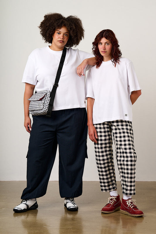 Noa - Boxy T-Shirt Organic Cotton in White