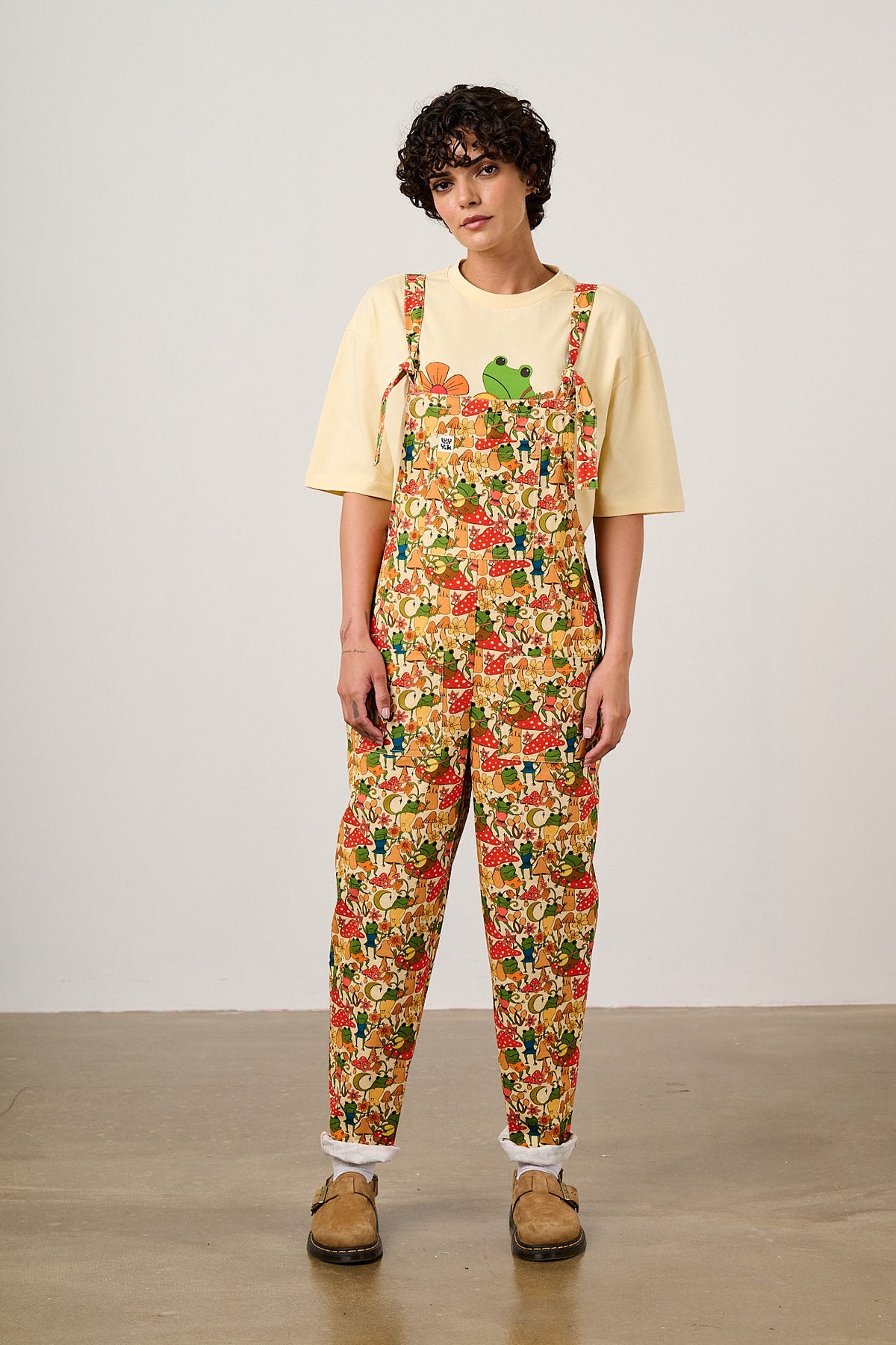 Original - Straight Leg Dungarees Organic Cotton in Kimmy Gowland & Yak
