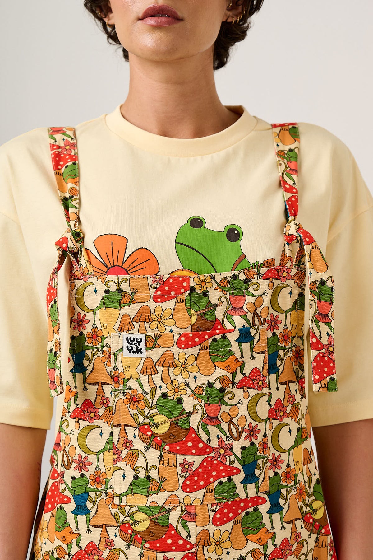 Original - Straight Leg Dungarees Organic Cotton in Kimmy Gowland & Yak