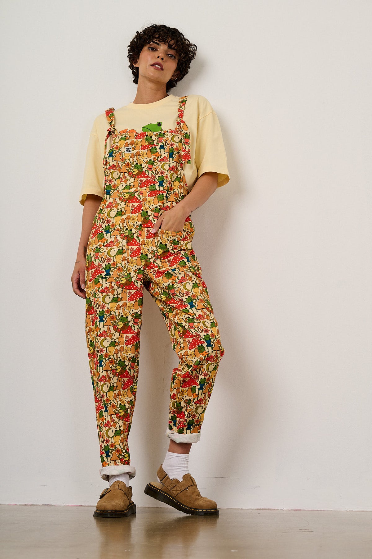 Original - Straight Leg Dungarees Organic Cotton in Kimmy Gowland & Yak