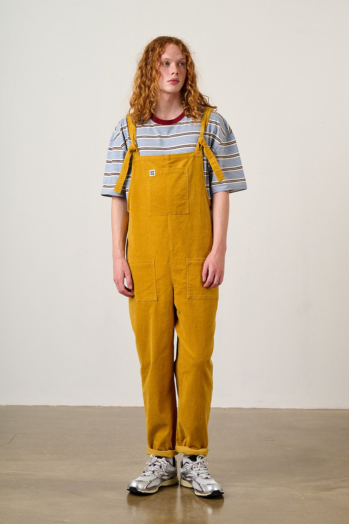Original - Corduroy Dungarees in Mustard Yellow