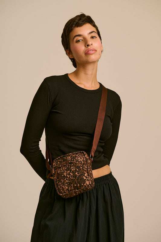 Roxton - Crossbody Bag Organic Cotton in Animal