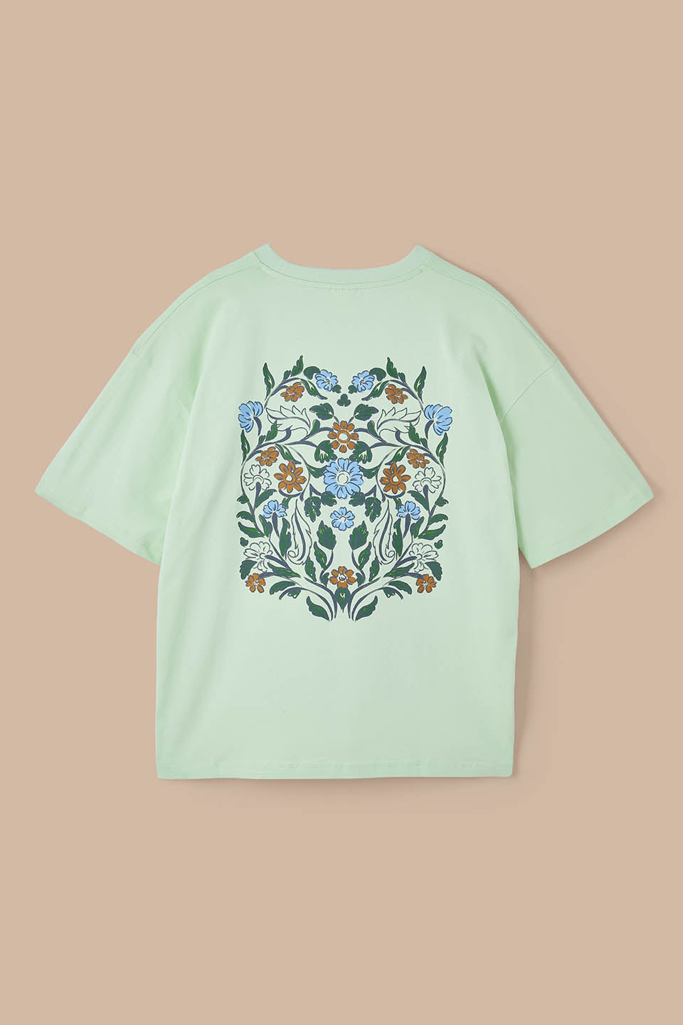 Benny - Oversized T-Shirt Organic Cotton in Marrakech Floral Print