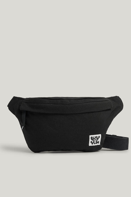 Brodie - Bumbag Organic Cotton Canvas in Black