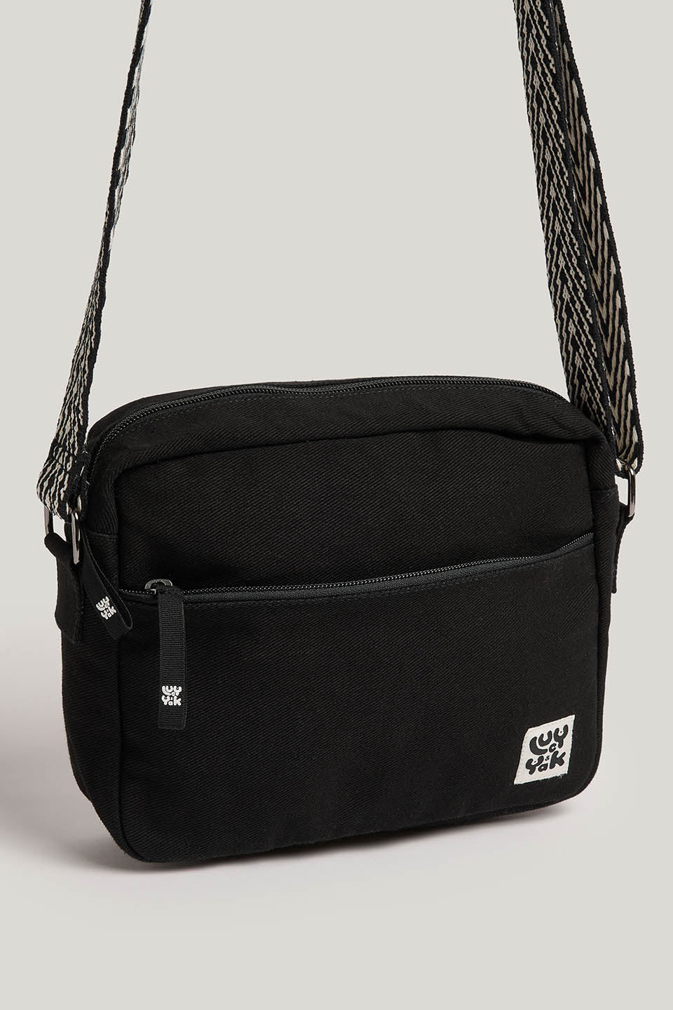 Dara - Crossbody Bag Organic Cotton in Black