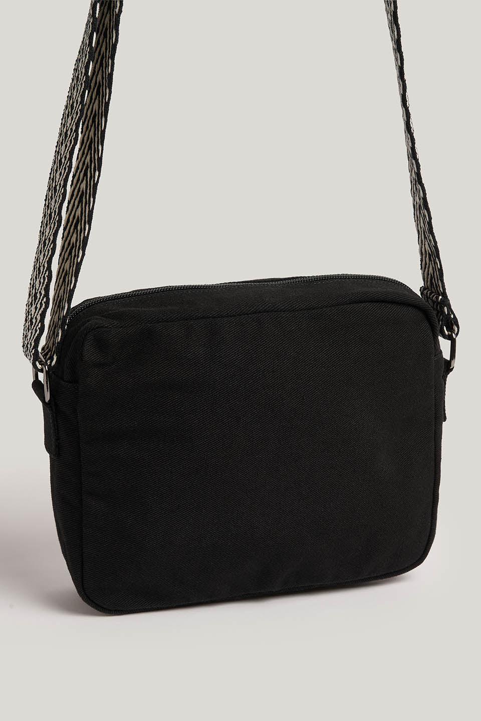Dara - Crossbody Bag Organic Cotton in Black