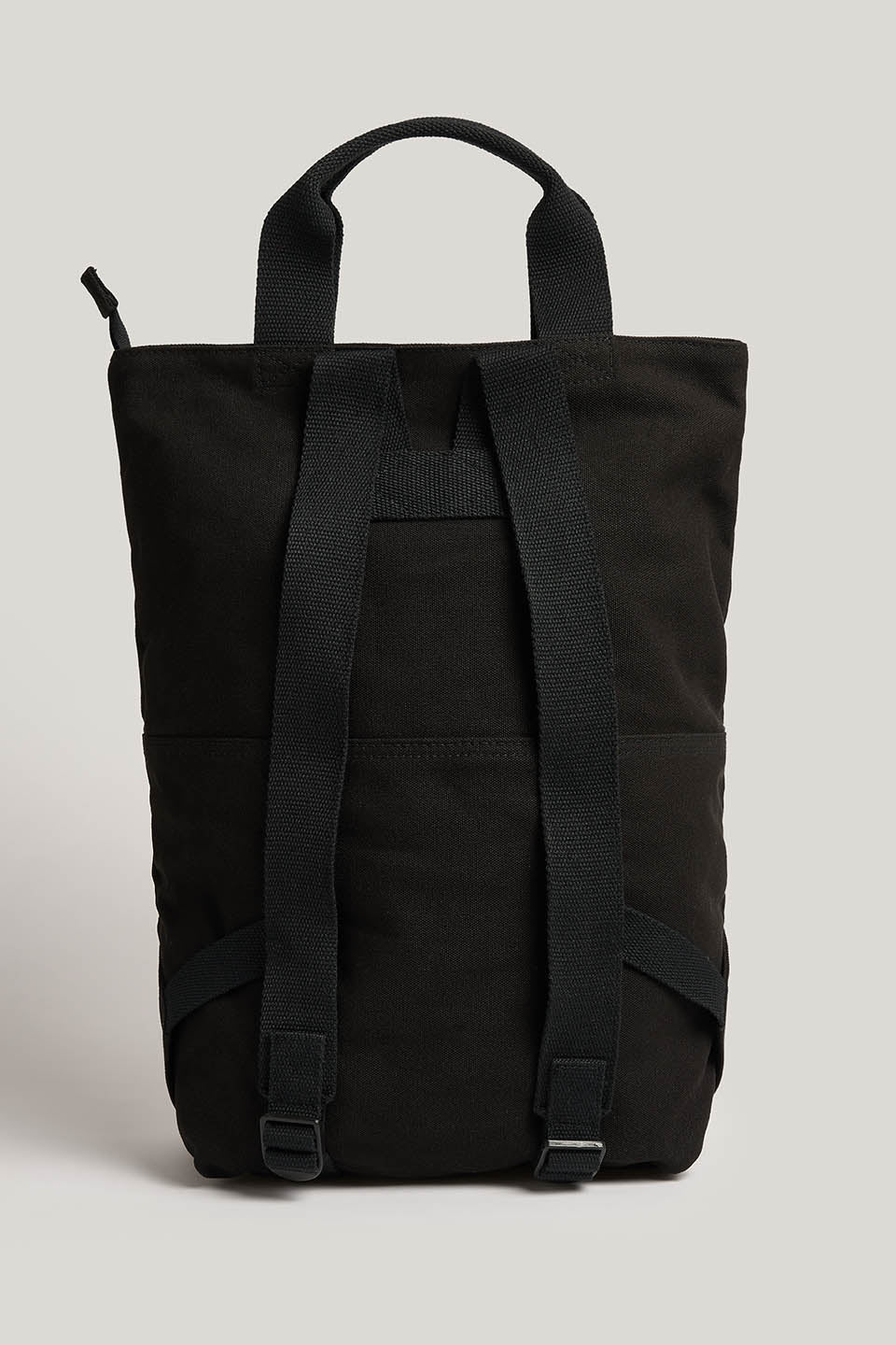 Dylan - Backpack Organic Cotton Canvas in Black