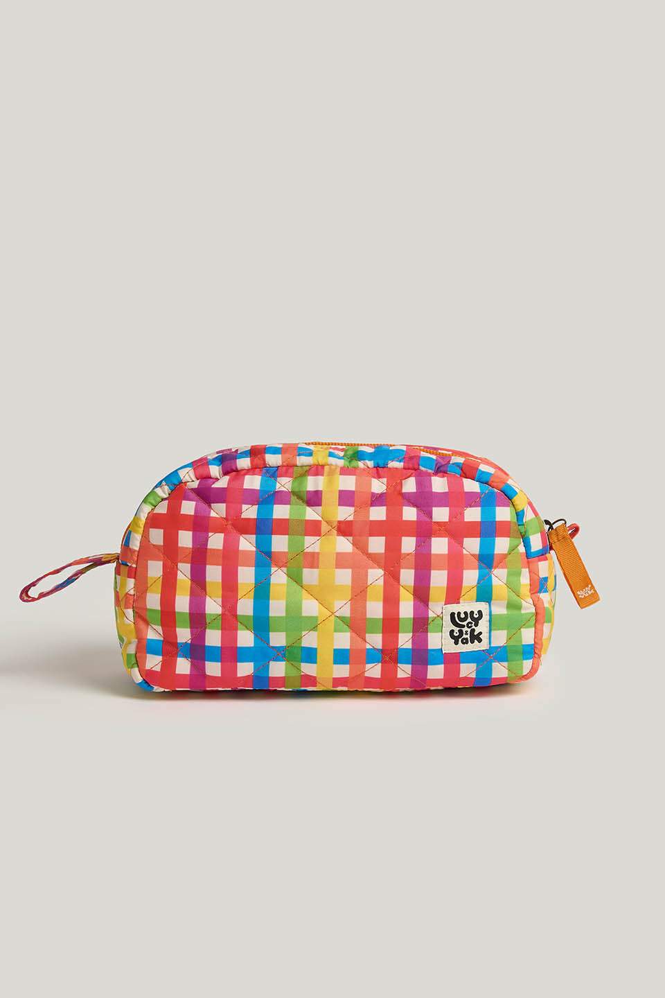 Malina - Washbag - Recycled Polyester in Multi Rainbow