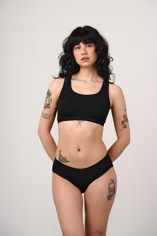 Collette - Briefs Viscose in Black